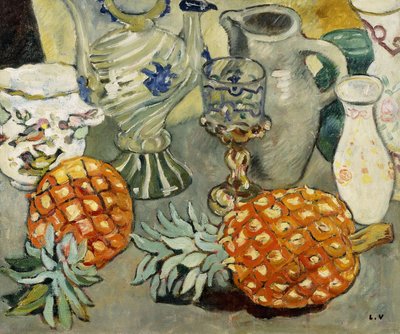 Naturaleza muerta con piñas; Nature Morte a l