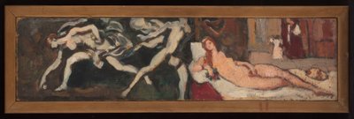 Estudios sobre La Venus de Urbino de Tiziano y La Carrera de Atalanta de Guido Reni, realizados durante la exposición "Arte italiano" en el Petit Palais. de Louis Valtat