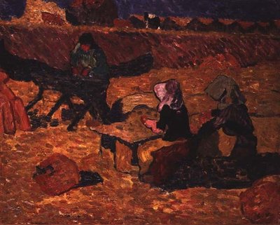 Los escamadores (óleo sobre lienzo) de Louis Valtat