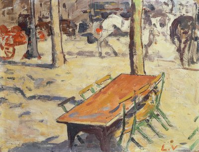 La terraza a la sombra de Louis Valtat