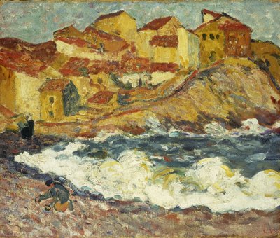 Un pueblo junto al mar de Louis Valtat
