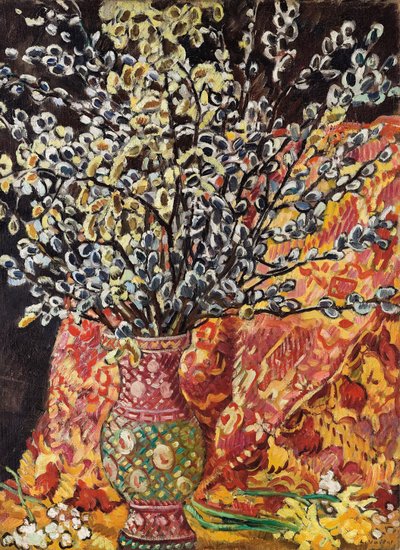 Jarrón de flores (óleo sobre lienzo) de Louis Valtat