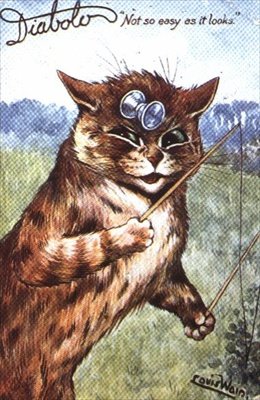 "Diabolo - No tan fácil como parece" de Louis Wain