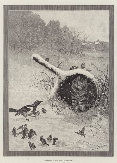 La Posesión es Nueve Puntos de la Ley de Louis Wain