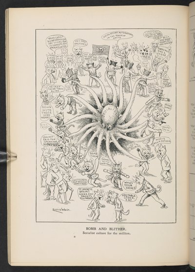 Socialismo, de la p.46, Louis Wain Annual de Louis Wain