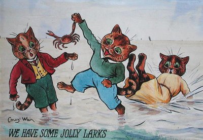 Tenemos algunas bromas alegres de Louis Wain