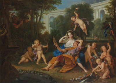 Rinaldo y Armida, 1704 de Louis de Boullogne