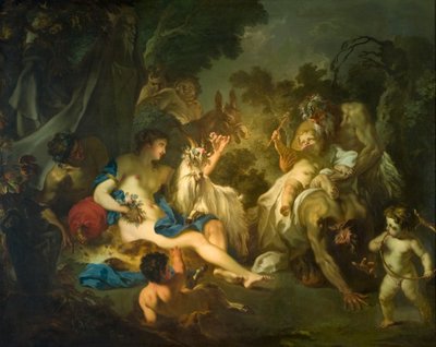 La infancia de Baco, c.1700-10 de Louis de Boullogne