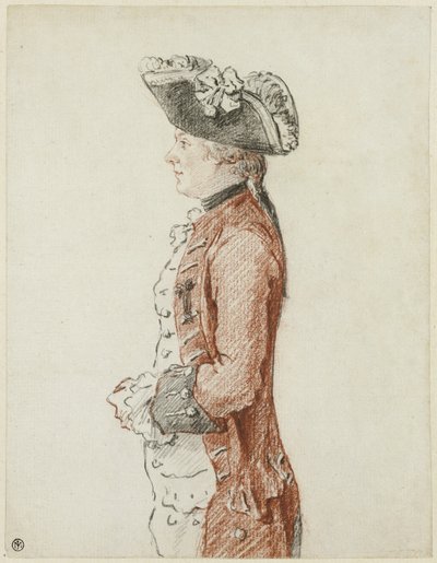 Retrato del Caballero de Lézay de Louis de Carmontelle