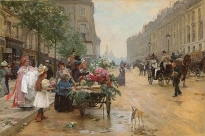 Rue Royale, París de Louis de Schryver