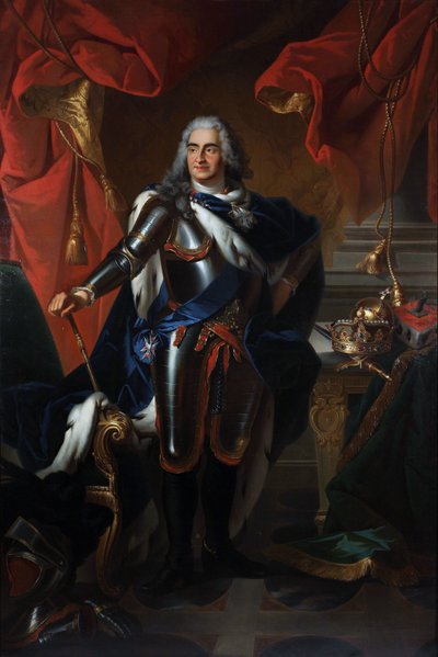 Retrato de Federico Augusto de Polonia y Sajonia de Louis de, Silvestre
