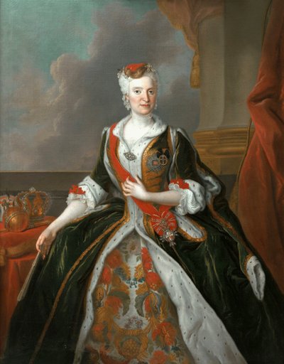 Retrato de María Josefa de Austria de Louis de Silvestre