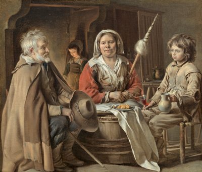 Interior Campesino, c.1645 de Louis le Nain