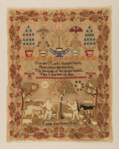Muestrario de Louisa Ann Price