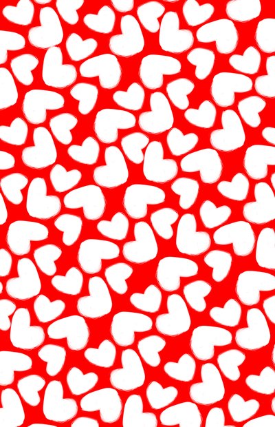 Corazones dibujados, 2014 (imagen digital) de Louisa Hereford