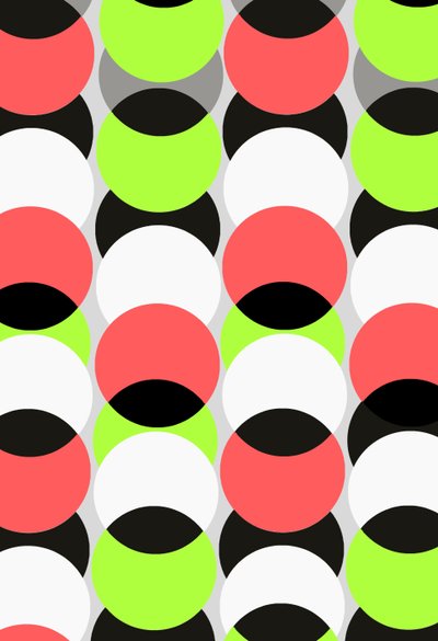 Puntos grandes, 2016, medios digitales de Louisa Hereford
