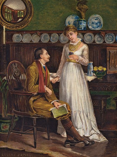Simpatía (grabado) de Louise (after) Jopling