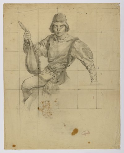 (Sin título) (Joven con laúd) de Louise Cox