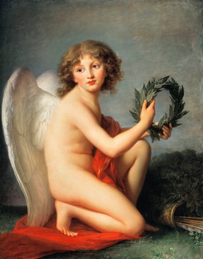 Henryk Lubomirski 1777-1850 como el Genio de la Fama, 1789 de Elisabeth Louise Vigee Lebrun