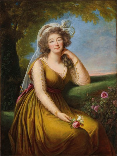Jeanne Bécu, condesa Du Barry de Elisabeth Louise Vigee Lebrun