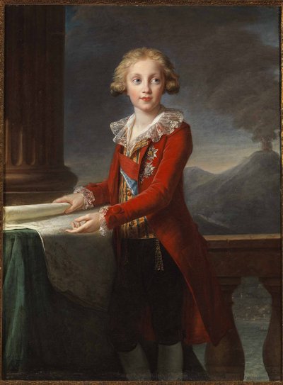 Retrato del Rey Francisco I de las Dos Sicilias, 1790 de Elisabeth Louise Vigee Lebrun