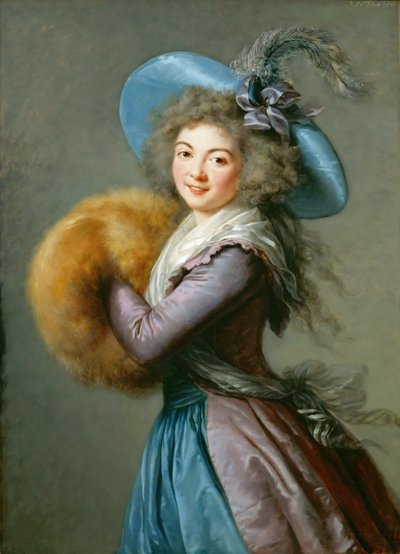 Retrato de Madame Molé-Raymond, 1786 de Elisabeth Louise Vigee Lebrun