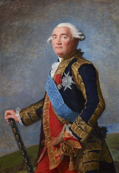 Retrato de Philippe Henri, marqués de Ségur 1724-1801, c. 1798 de Elisabeth Louise Vigee Lebrun