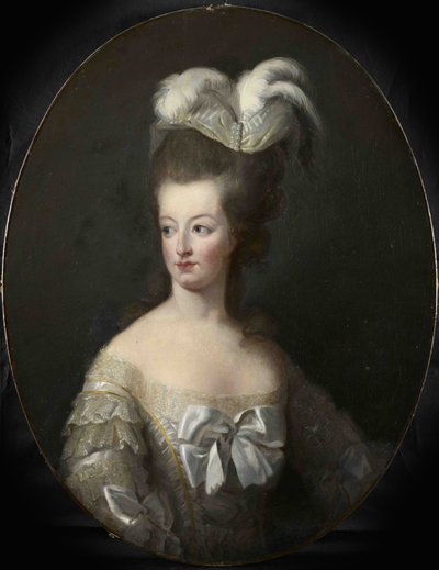 Retrato de la Reina María Antonieta de Francia 1755-1793 de Elisabeth Louise Vigee Lebrun