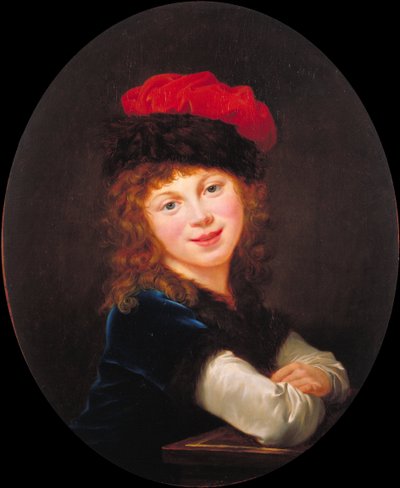 Retrato de una niña de Elisabeth Louise Vigee Lebrun