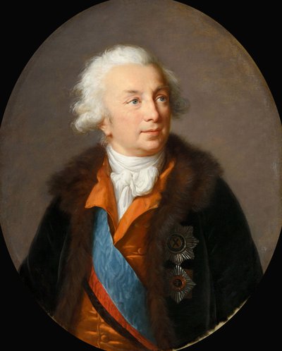 Retrato del Conde Ivan Ivanovich Shuvalov 1727-1797, c. 1796 de Elisabeth Louise Vigee Lebrun