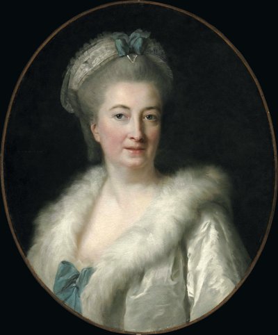 Retrato de la madre del artista, Madame Le Sèvre, de soltera Jeanne Maissin 1728-1800, hacia 1778. de Elisabeth Louise Vigee Lebrun