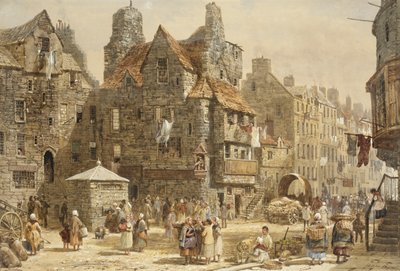 La casa de John Knox, Edimburgo de Louise Ingram Rayner