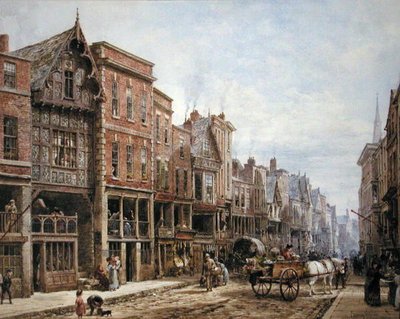 Watergate Street, Chester de Louise Ingram Rayner