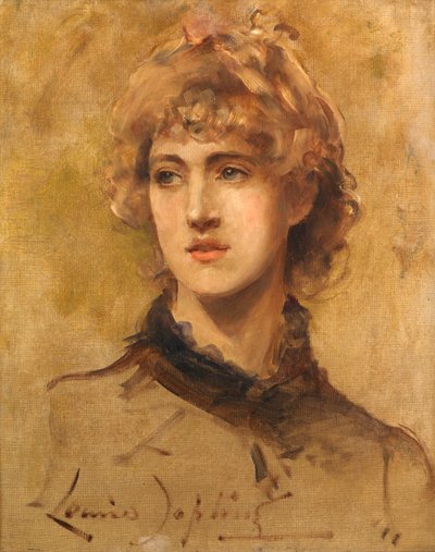 Boceto de retrato de Louise nee Goode Jopling