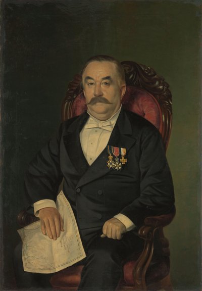 Johan François Adriaan Cateau van Rosevelt (1823-91). Jefe del Departamento de Construcción y Agente General de Inmigración en Surinam de Lovera