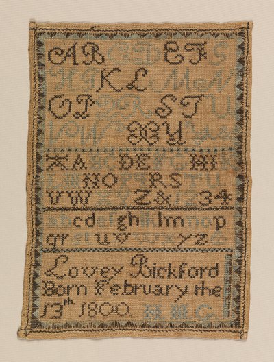 Muestrario de Lovey Bickford
