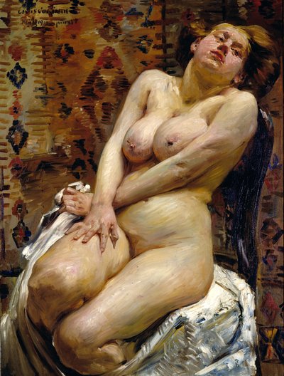 Nana, desnudo femenino de Lovis (1858-1925) Corinth