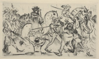 La coronación de Enrique V de Lovis  Corinth