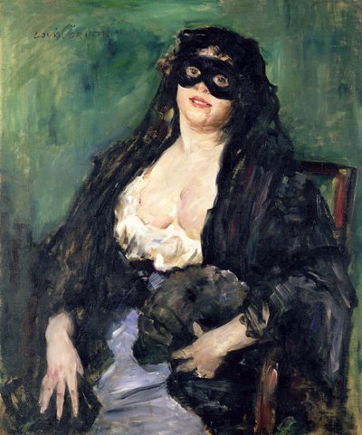 La Máscara Negra de Lovis  Corinth