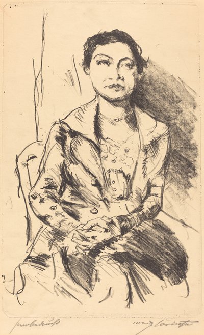 Anneliese Halbe de Lovis Corinth