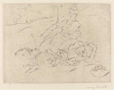 En el campo de Lovis Corinth