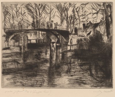 Desde el Tiergarten de Lovis Corinth