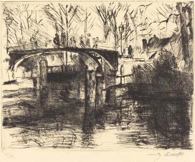 Vista del Tiergarten de Lovis Corinth