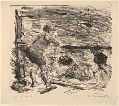 Badeanstalt, 1920 de Lovis Corinth