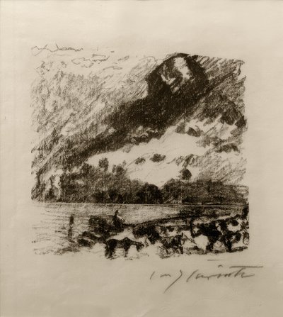 Lago de montaña de Lovis Corinth