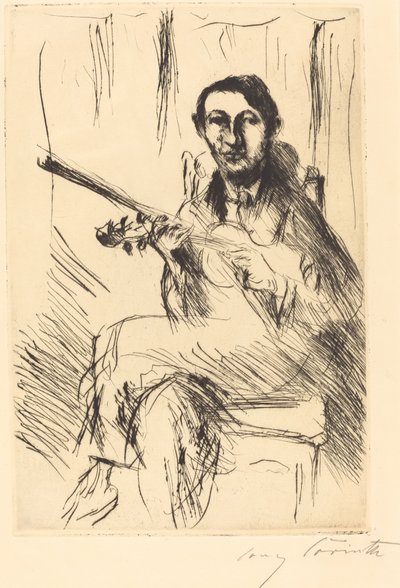 Retrato de Andreas Weissgaerber de Lovis Corinth