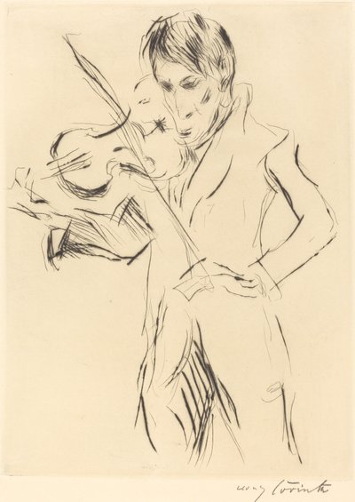 Retrato de Andreas Weissgaerber de Lovis Corinth