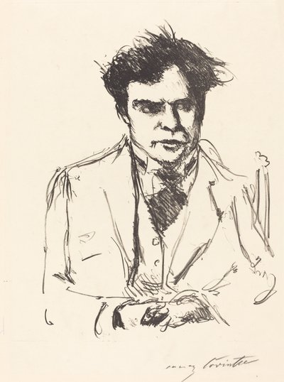 Retrato de Joseph Schwarz, 1916 de Lovis Corinth