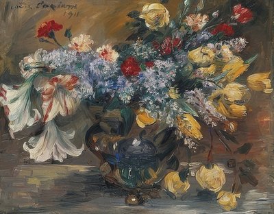 Ramo de flores. 1911 de Lovis Corinth