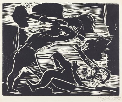 Caín y Abel de Lovis Corinth